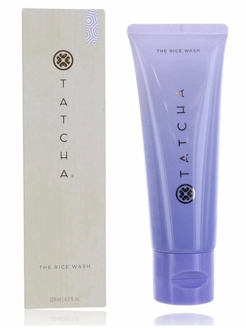 TATCHA The Rice Wash Soft Cream Cleanser, 4 fl oz (120mL) - New in Box / Sealed